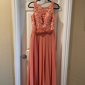 Dusty Coral Bridesmaids Dress